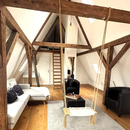 Design Loft Mit Stadtblick דירה פרייבורג